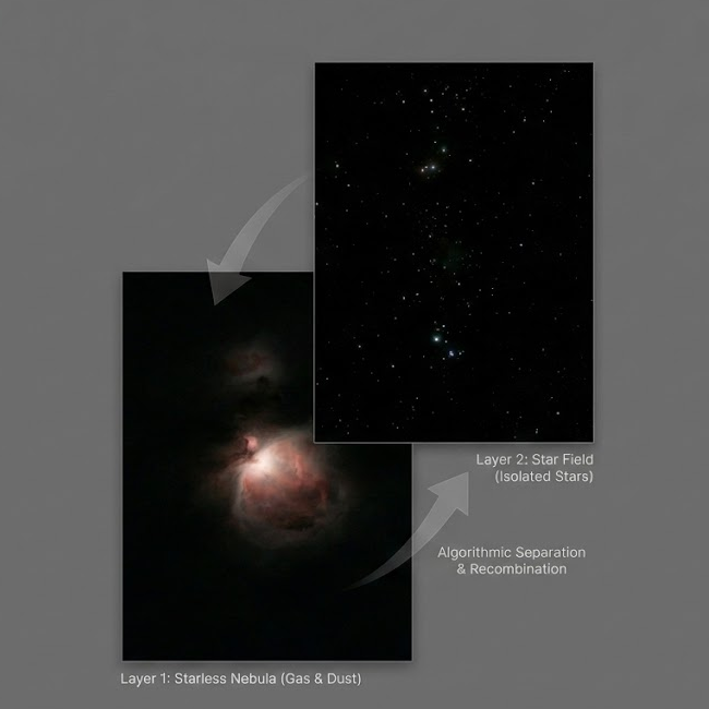 Algorithmic Separation (Star Removal)